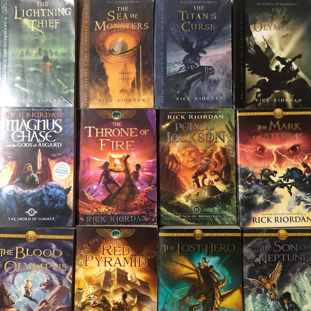 Rick Riordan Books - Percy Jackson | The Kane Chronicles | House of ...