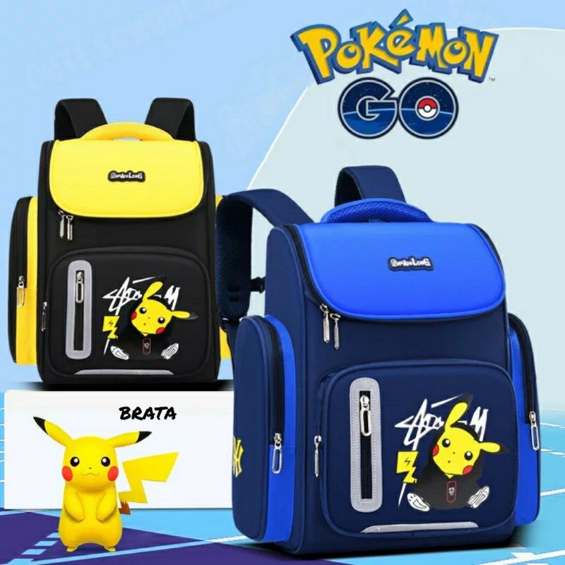 Elementary School Children's School Bag POKEMON Character School ...