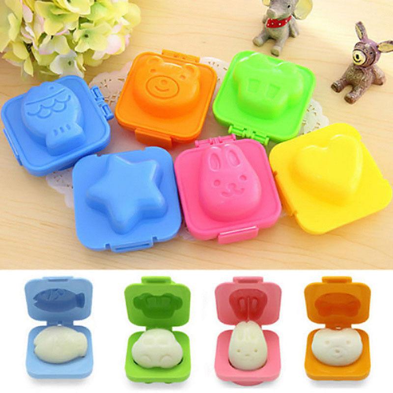 Cartoon Sushi Maker Kitchen DIY Tool Rice Ball Mold Boiled Egg Mold ...