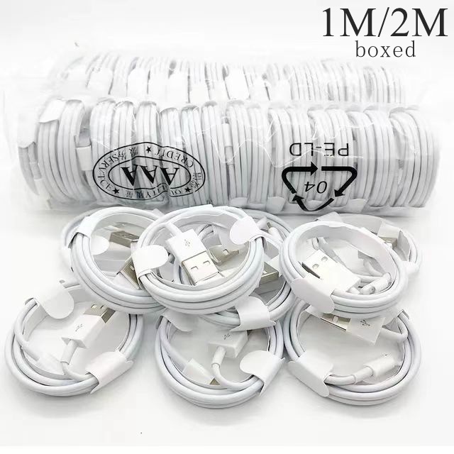 1 Meter 2 Meter UB Data Cable IPhone 6 6 7 8 PLU X XR X 11 PRO Max E 5 5C 5 IPad Mini - Foto 2