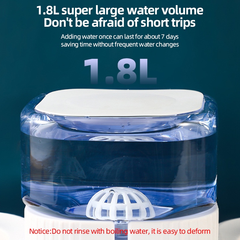 Product image Pet Water Feeder Food Feeder 1.8L/3.8L Cat Water Fountain Automatic Water Dispenser For Dog Cat 4