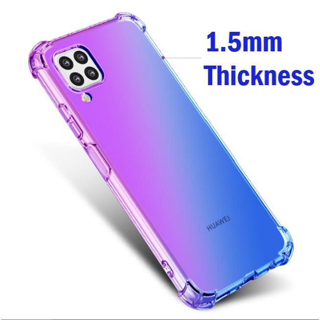 Rainbow Color Casing HUAWEI Nova 7i 5T Y9s nova 7i Y5 2019 Clear