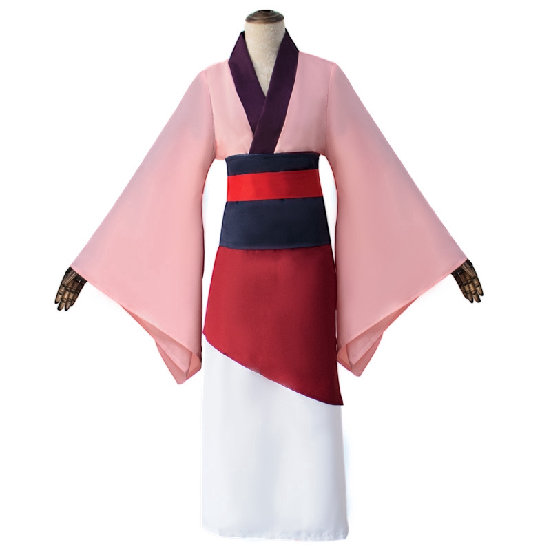 Ready stock Magnolia Mulan Costume Princess Mulan Costume Cosplay Costume Adult Kimono