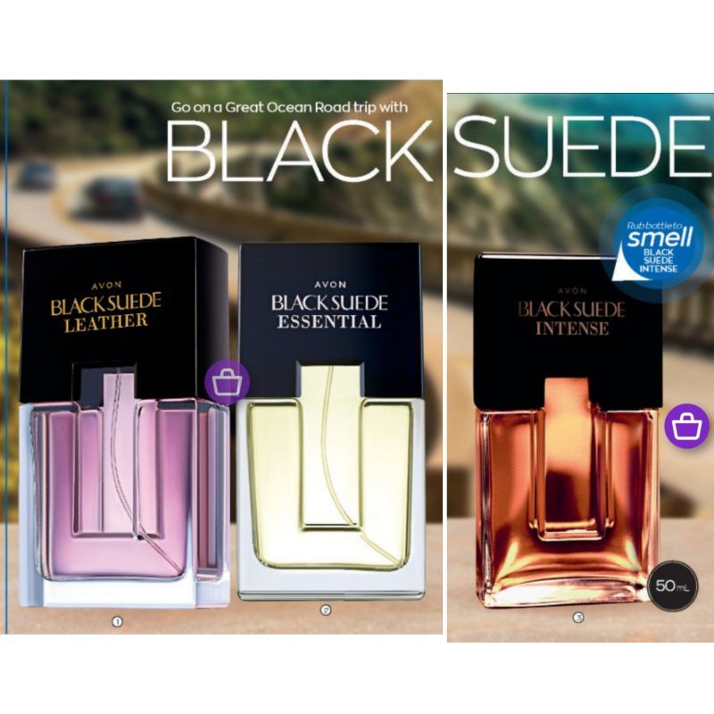 Perfume black suede intense hot sale