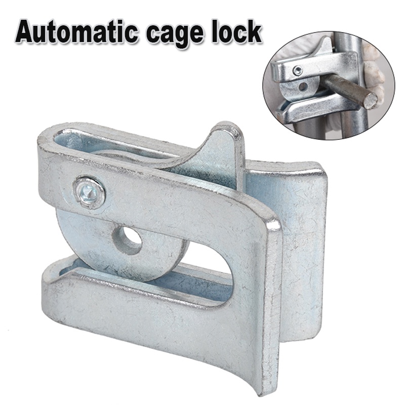 Diffwely 15-Pack Stainless Steel Wire Door Cage Latches – Right Side, Silver 2 thumbnail image