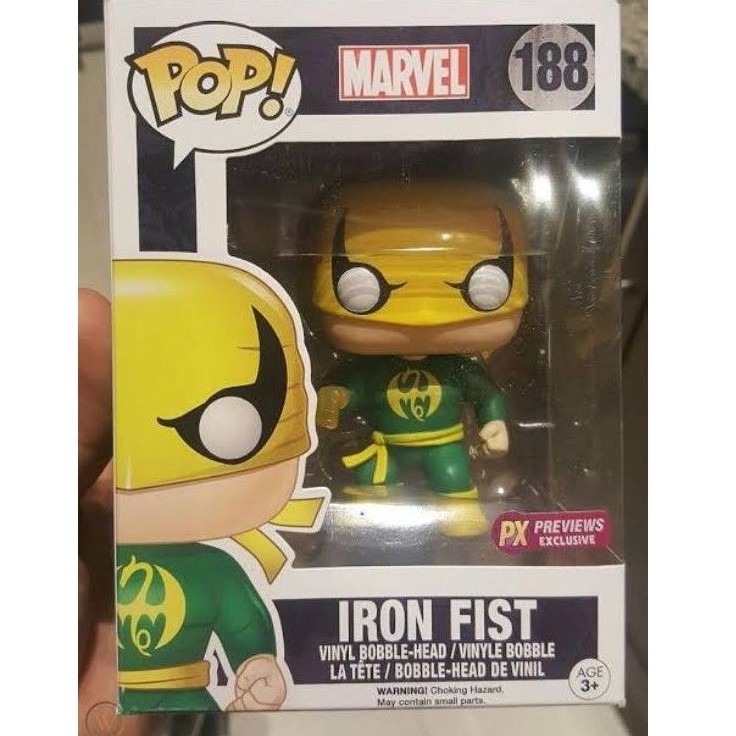 Iron fist funko clearance pop