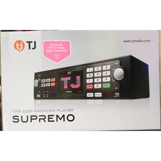 TJ Media Supremo TKR-306P 1 TB Hard Disk Karaoke With 25000 English And ...