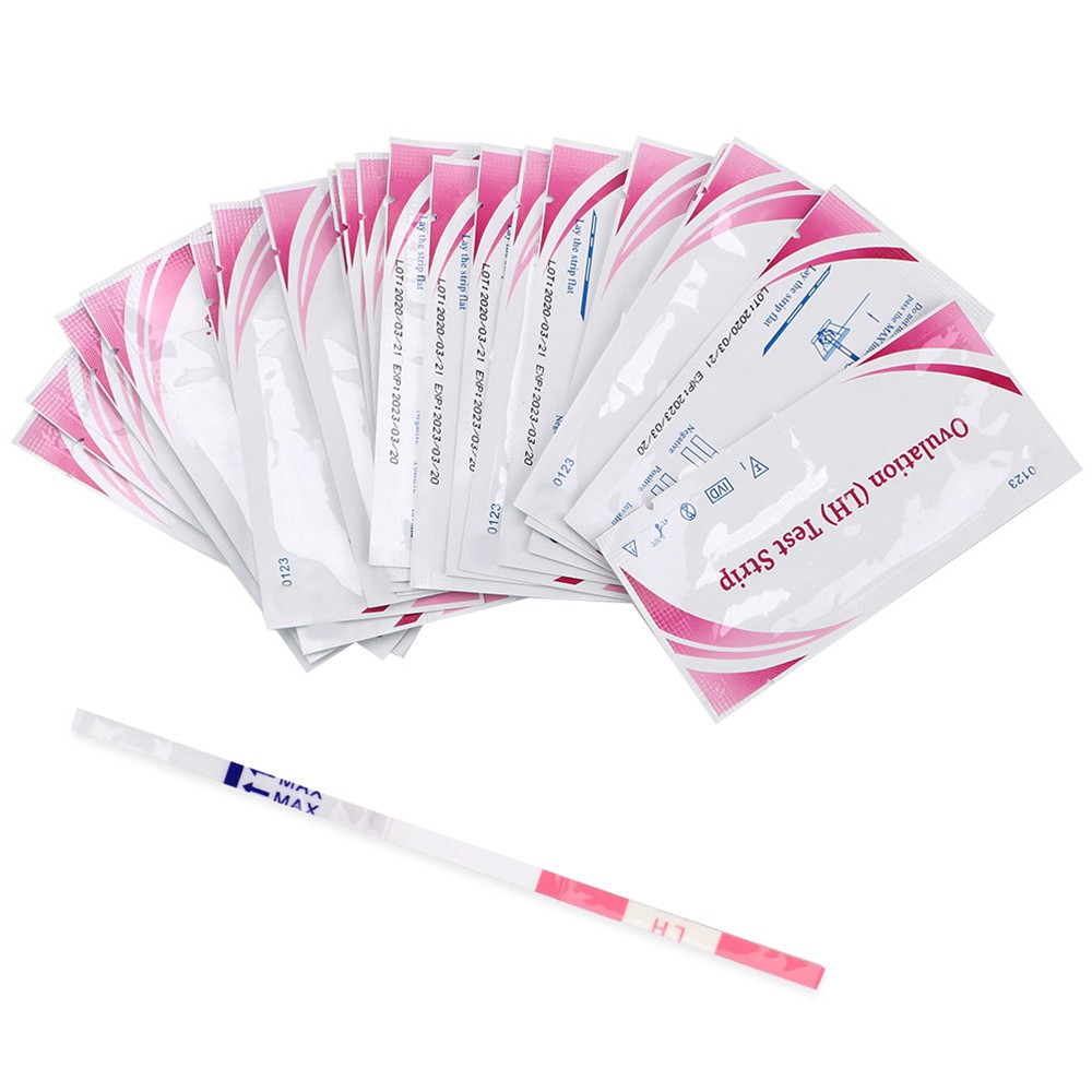 Enus Olo 20pcs Lh Ovulation Test Strips Over 99 Accuracy Pregnancy Test Ovulation Urine Test 6515