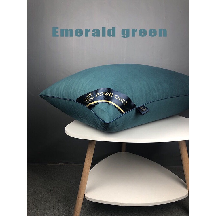 Hilton Hotel Single Line Premium Down Quilt Fabric Fill Pillow 1000G