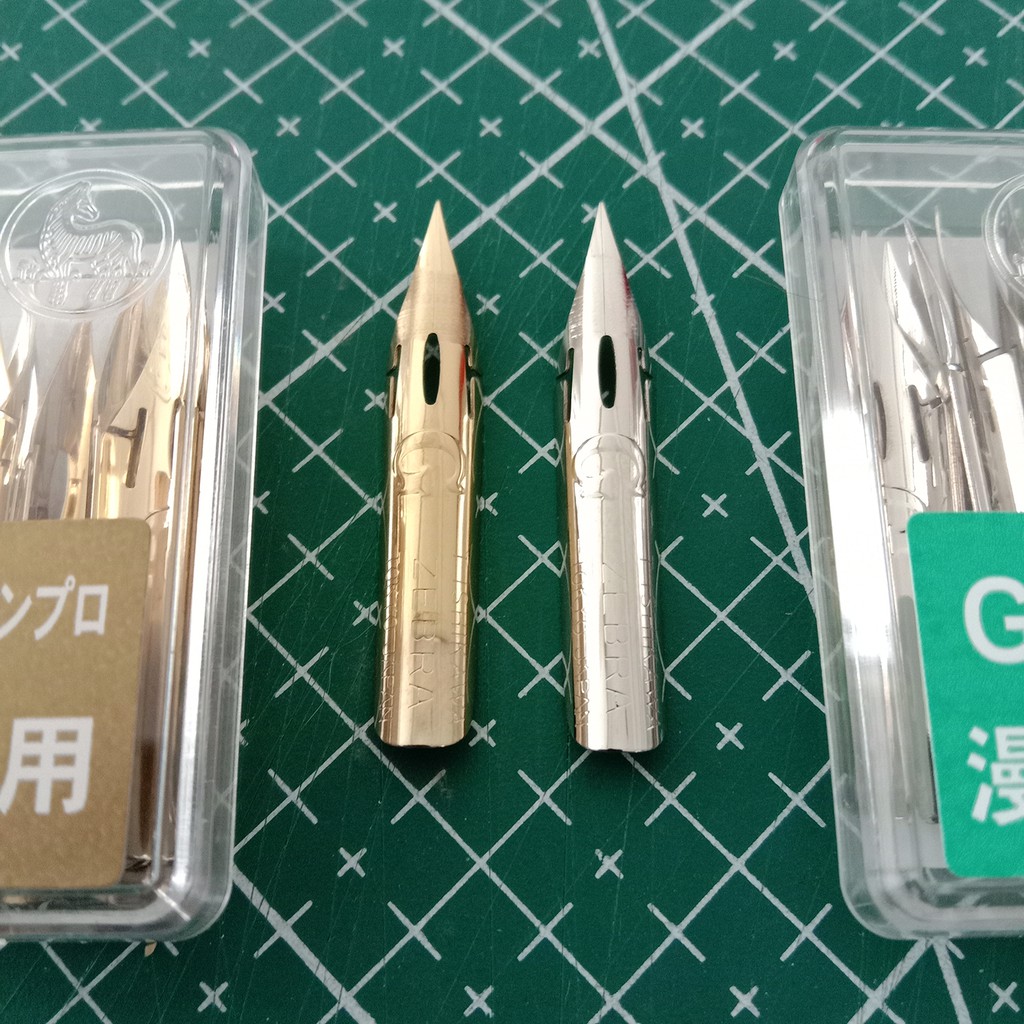 ZEBRA G Nib — Chrome / Titanium Flexible Nib Shopee Philippines