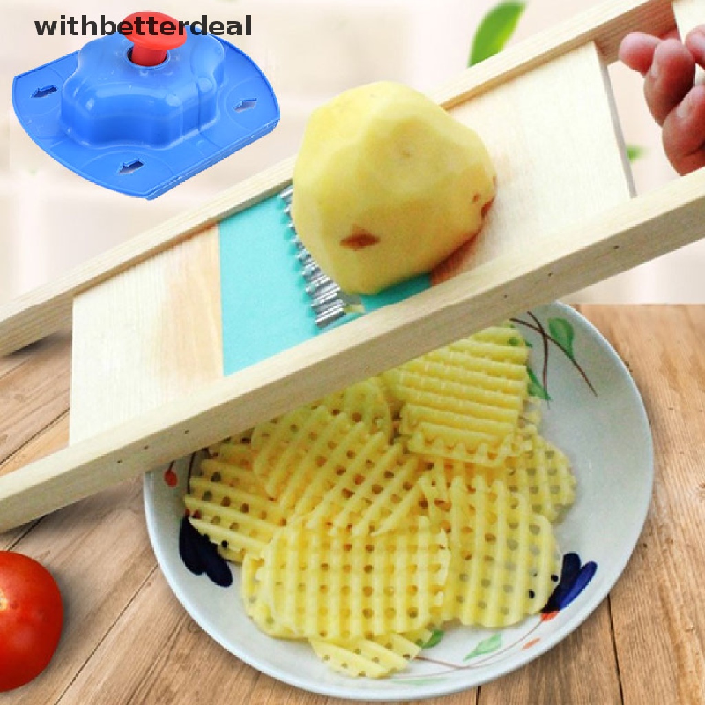 Withbetter Potato Chip Cutter Stainless Steel Slicer Blades French ...