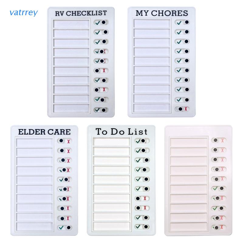 VA Reusable Memo Checklist Check Plan Memo Daily Planner Task Pad Blank ...
