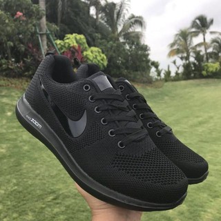 Nike zoom All black rubber shoes good for couple Shopee