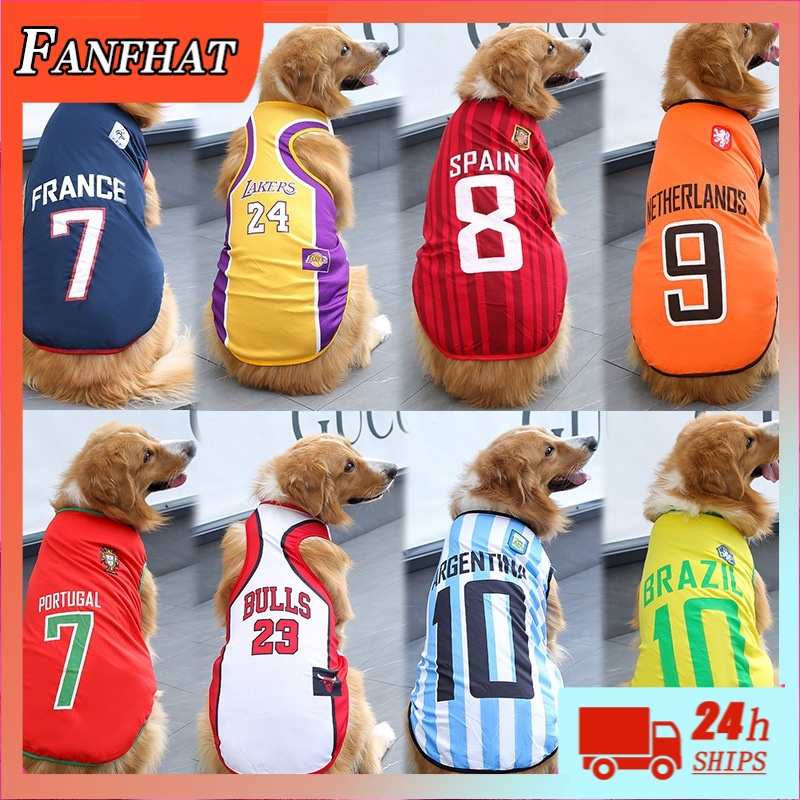 BIG Size dog clothes dog jersey vest shirt cat clothesXS6XL Shopee