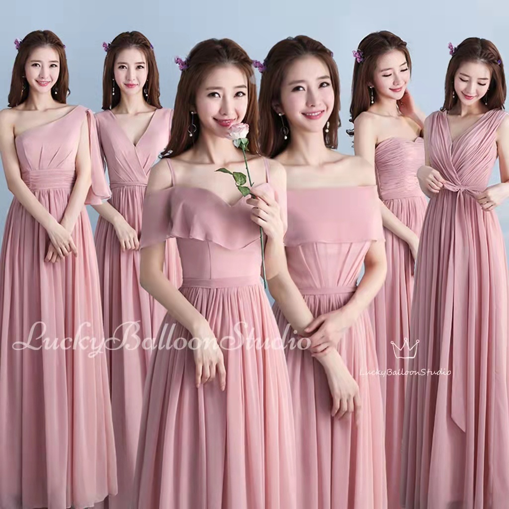 Shopee bridesmaid hot sale dresses