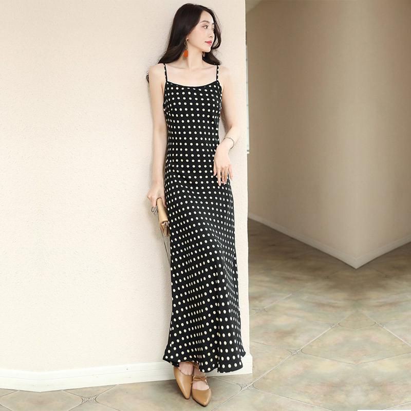 Polka dot dungaree on sale dress