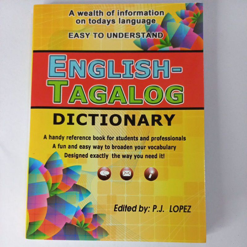 English-Tagalog Dictionary 208 Pages | Shopee Philippines