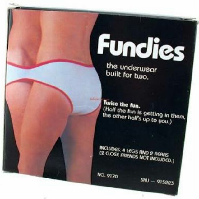 Fundies undies for two