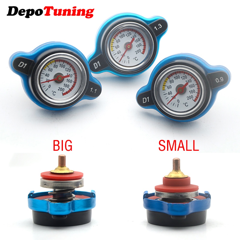 DepoTuning D1 Spec Thermo Radiator Cap Tank Cover Water Temperature ...