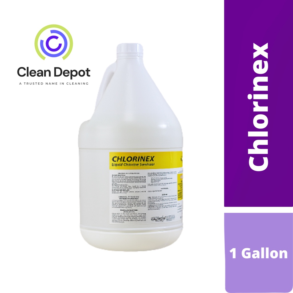 Chlorinex Liquid Chlorine Sanitizer Disinfectant Solution 1 Gallon