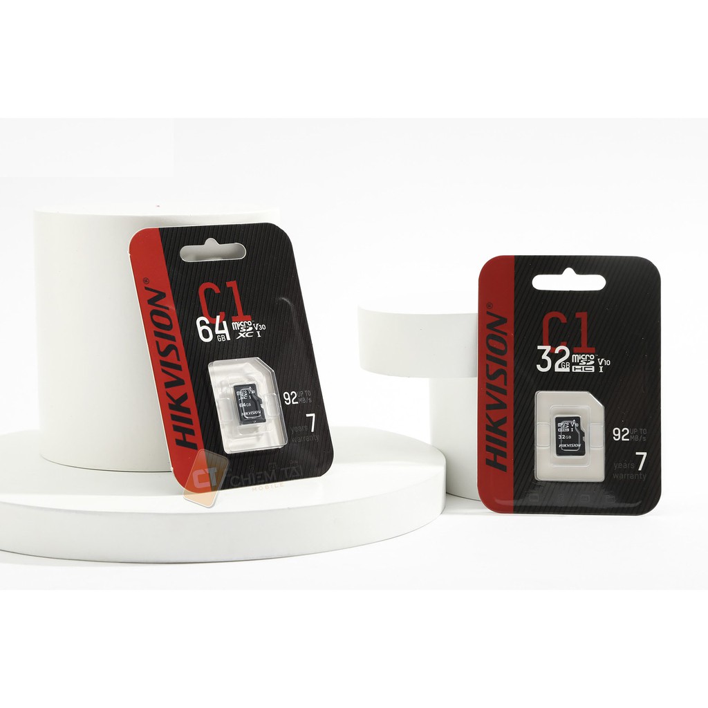 Hikvision HSTFC1(STD)/32G Class 10 Micro SD memory card 32Gb, genuine