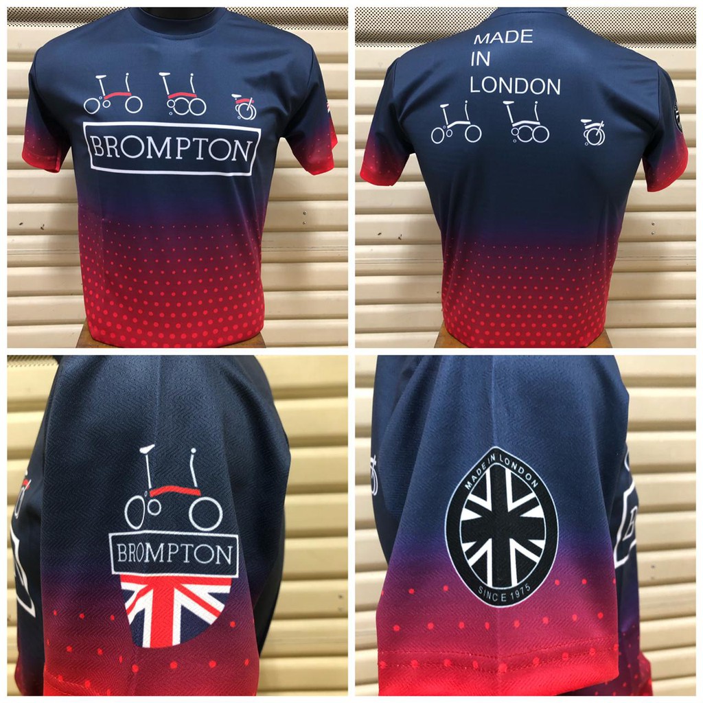 Brompton store cycling jersey