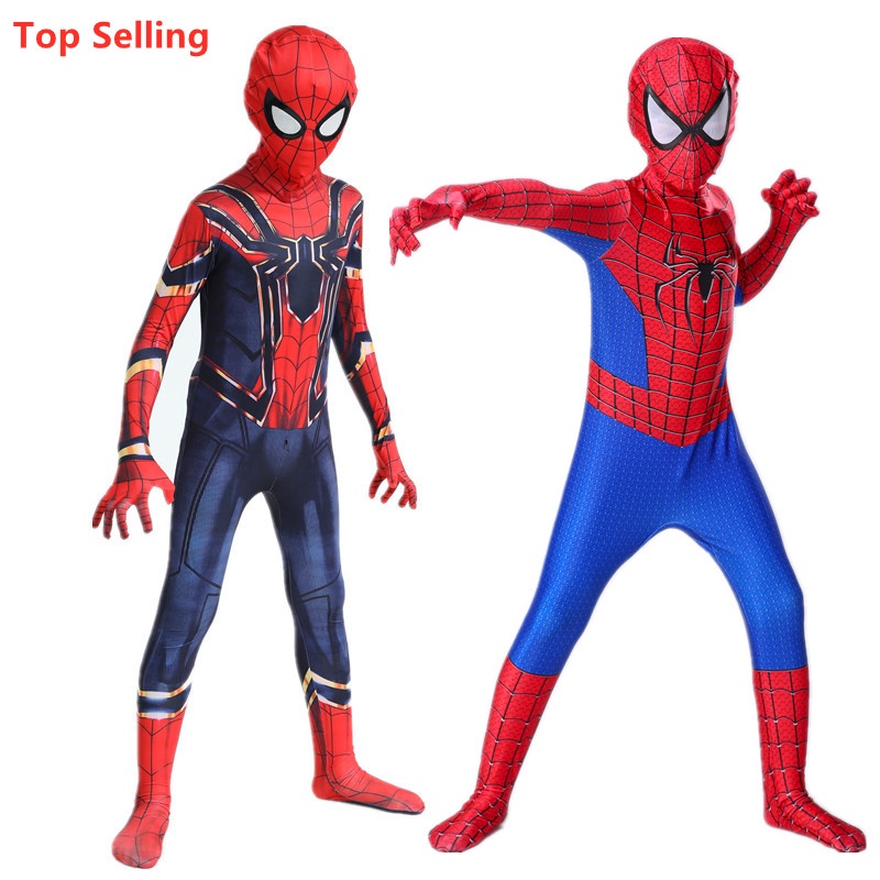 Child Spiderman/Deadpool/Venom/Panther Cosplay Costume Boy and Girl ...