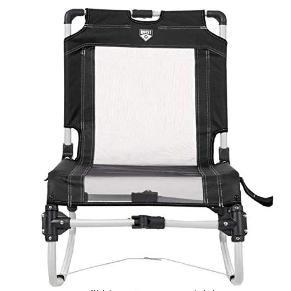 Quest Collapsible Low Rock Chair (Caviar) Shopee Philippines