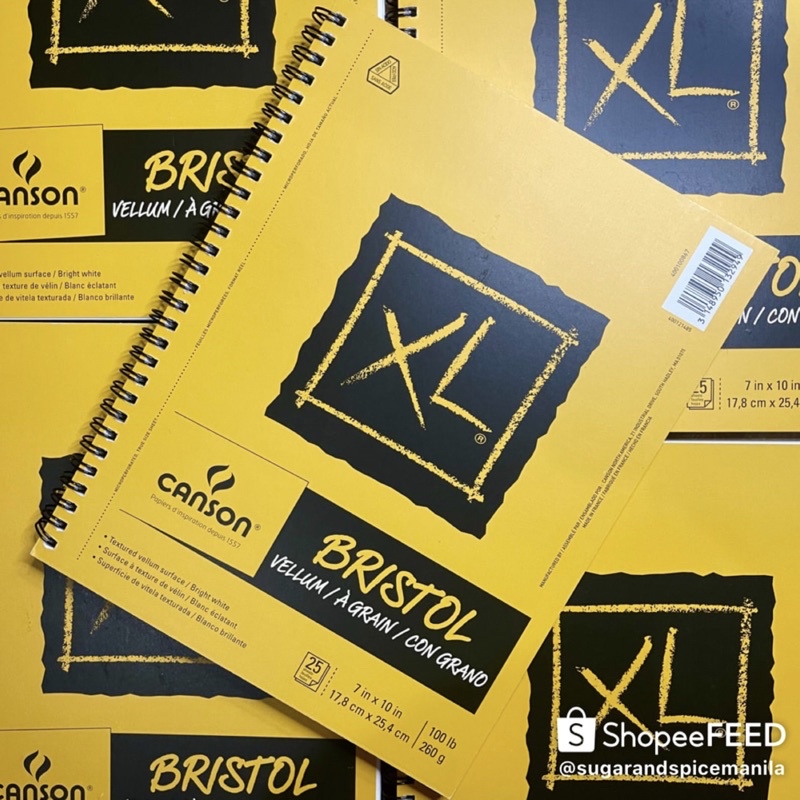 Canson XL Bristol (Notebook Type) Shopee Philippines