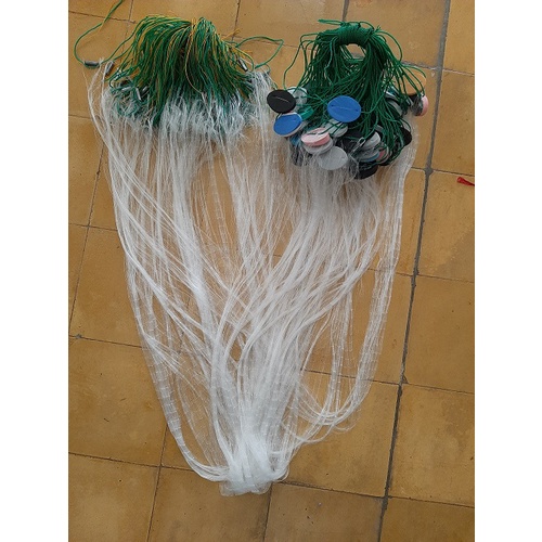 Readytouse Fishing Nets 1.5m High 50m Long 0.20mm Strings Shopee