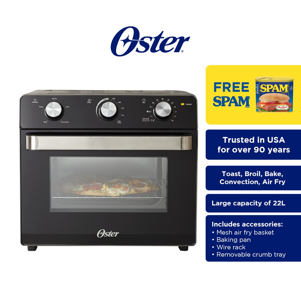 Oster Countertop Oven with Airfryer + SPAM® Classic Shopee Philippines