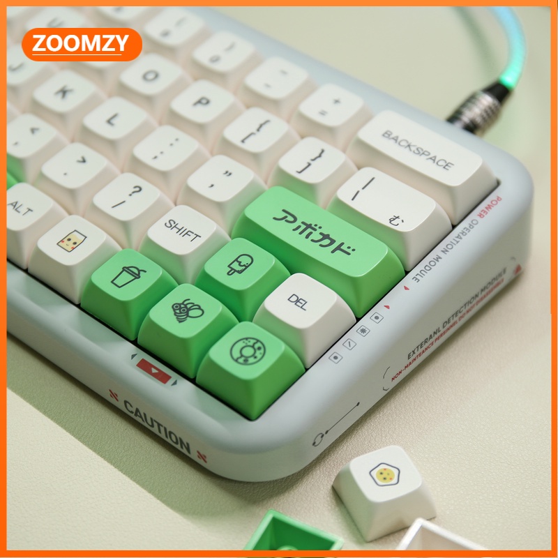 Avocado Keycaps XDA Profile PBT Dye-sublimation Mechanical Keyboard ...