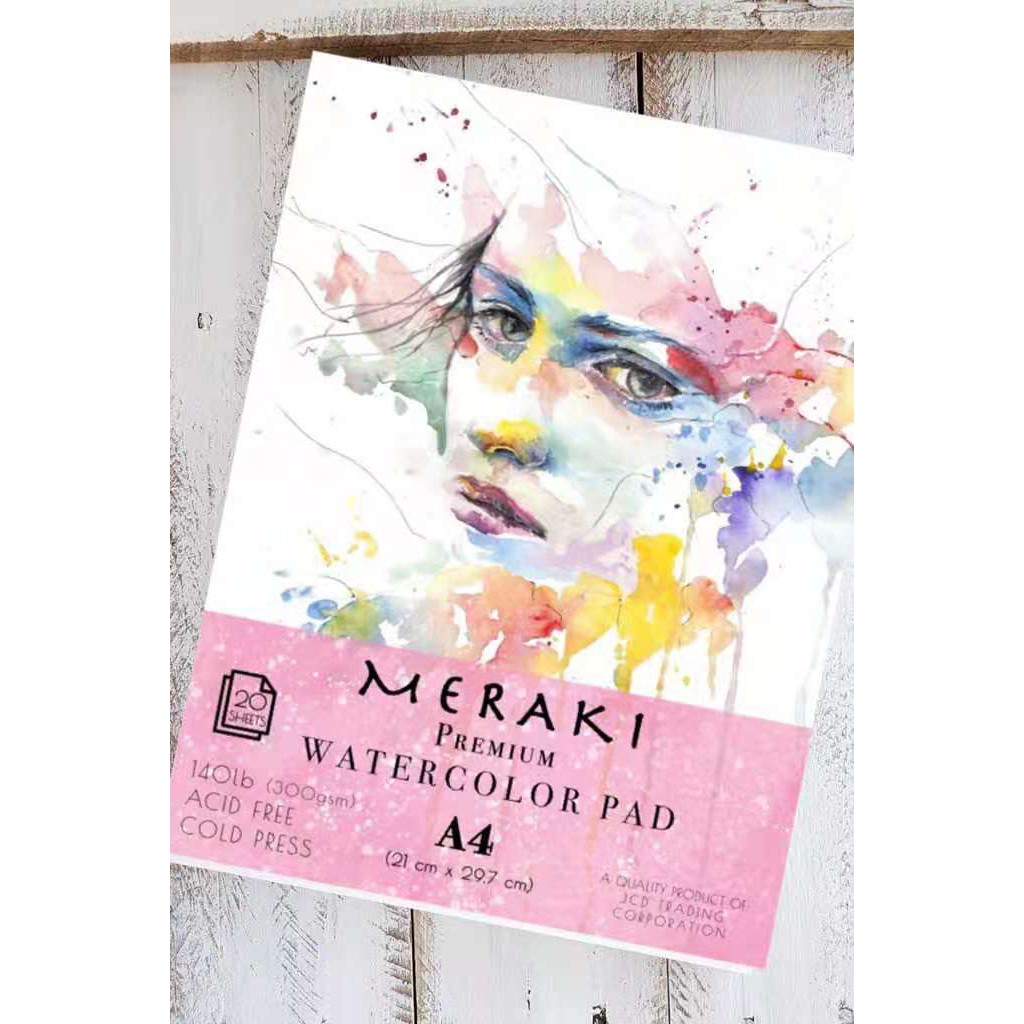 Water color pad A4/A3 [Meraki] | Shopee Philippines