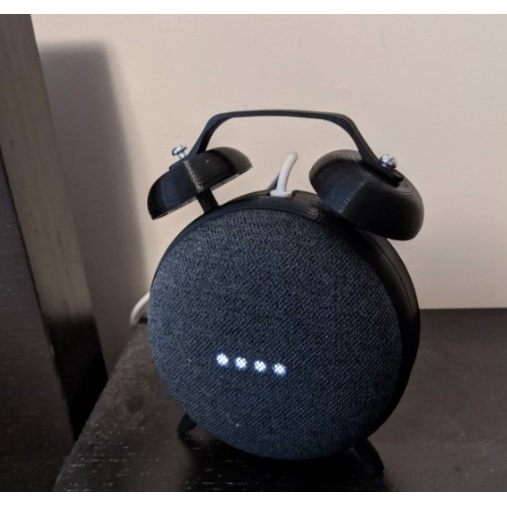 Google Home Mini OR Nest Mini Retro Alarm Clock Stand Shopee Philippines
