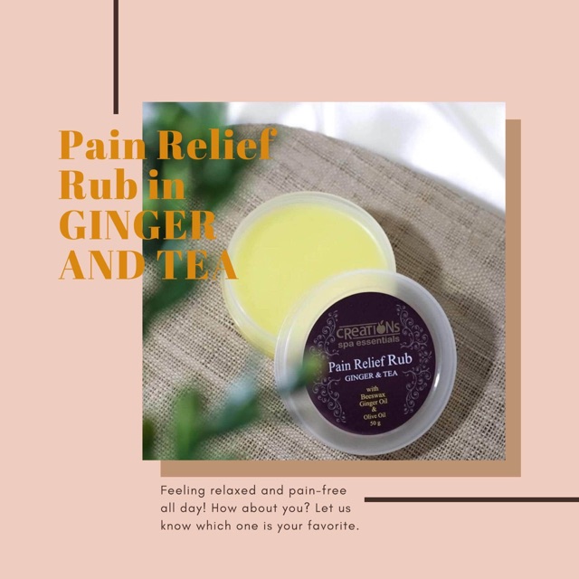 Pain Relief Rub (all variant) Shopee Philippines