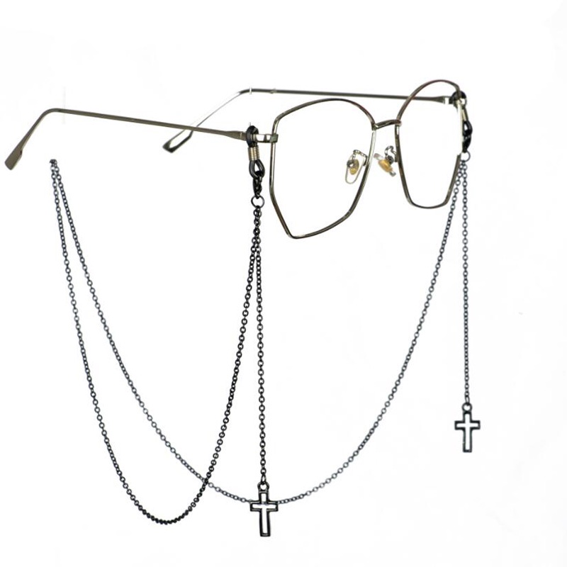 Fashion Pendant Glasses Chains Cross Eyeglasses Sunglasses Spectacles ...