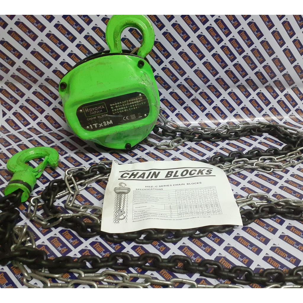 Hoyoma Japan 1TON Chain Block | Shopee Philippines