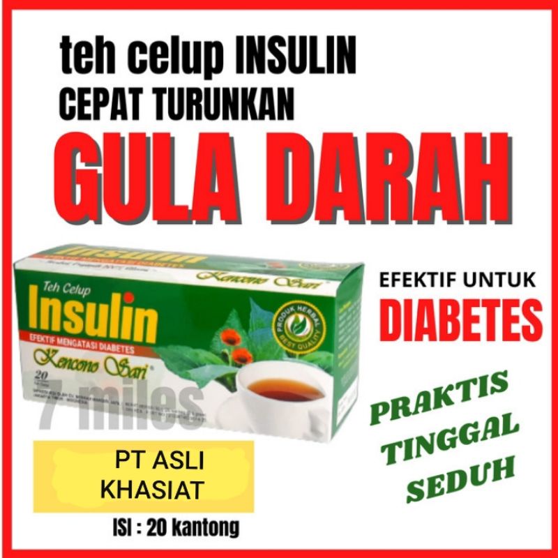 Insulin tea contains 20 tea bags, effective tea to remove diabetes and ...