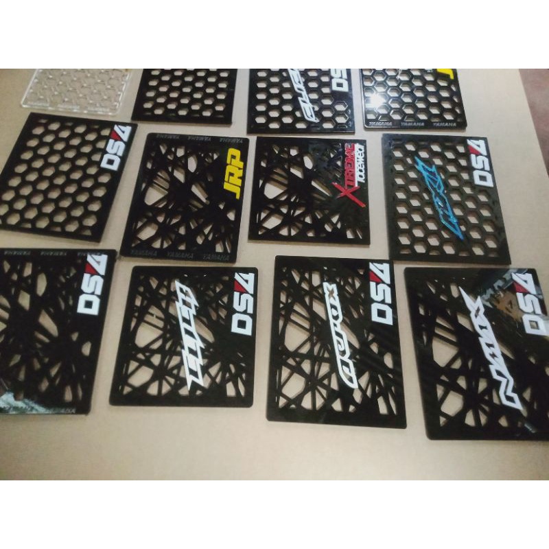 RJ22 DS4 RADIATOR COVER , FOR NMAX , AEROX V1/V2, HONDA CLICK | Shopee ...