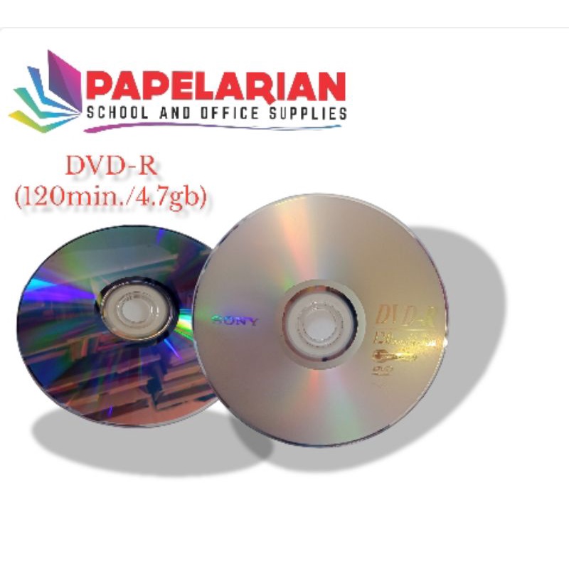 DVDR (120min./4.7gb) SONY (BLANK) Shopee Philippines