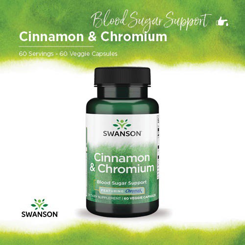 Swanson Cinnamon & Chromium 60 Caps v6XA Shopee Philippines