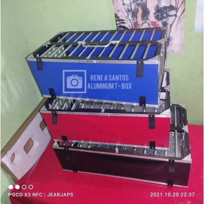 Aluminum Training Box for Pigeon & Maruyama Trapal (Collapsible