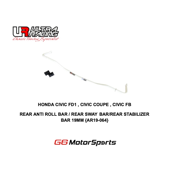 HONDA CIVIC FD1 , CIVIC COUPE , CIVIC FB ULTRA RACING BAR REAR ANTI