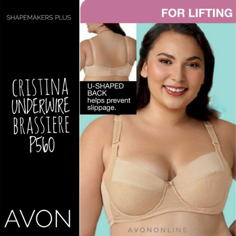 Avon Underwire Plus Size 40-B & 40-C Bra