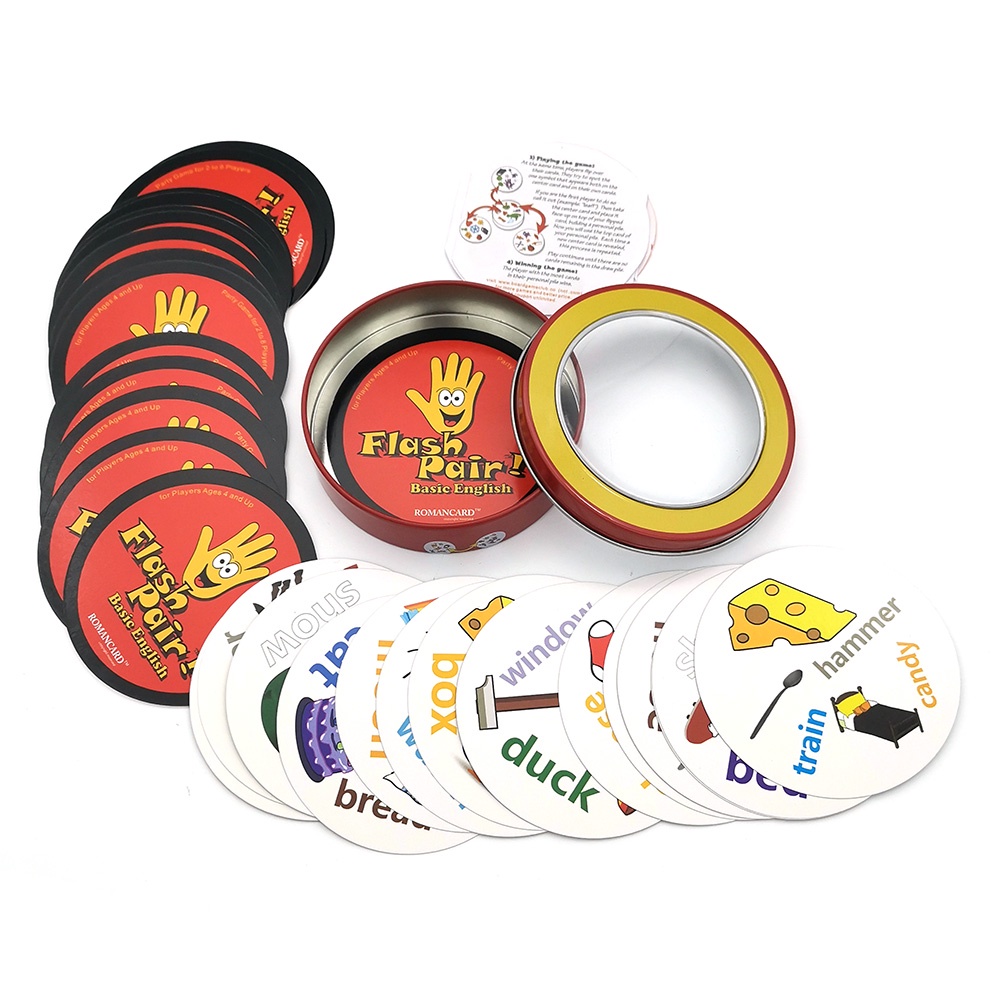 Dobble Card Game Table Board Game For Dobbles Kids playing Cards sport