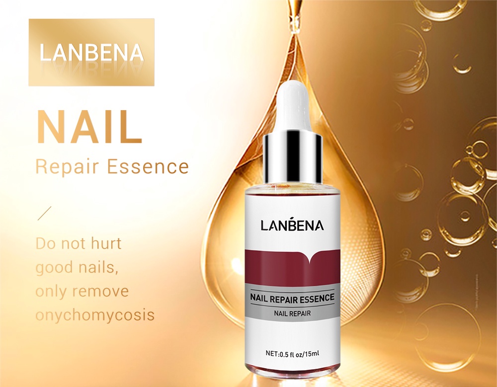 Lanbena Nail Repair Essence Serum Fungal Treatment Remove Onychomycosis ...