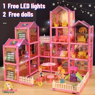 Princess doll house clearance set