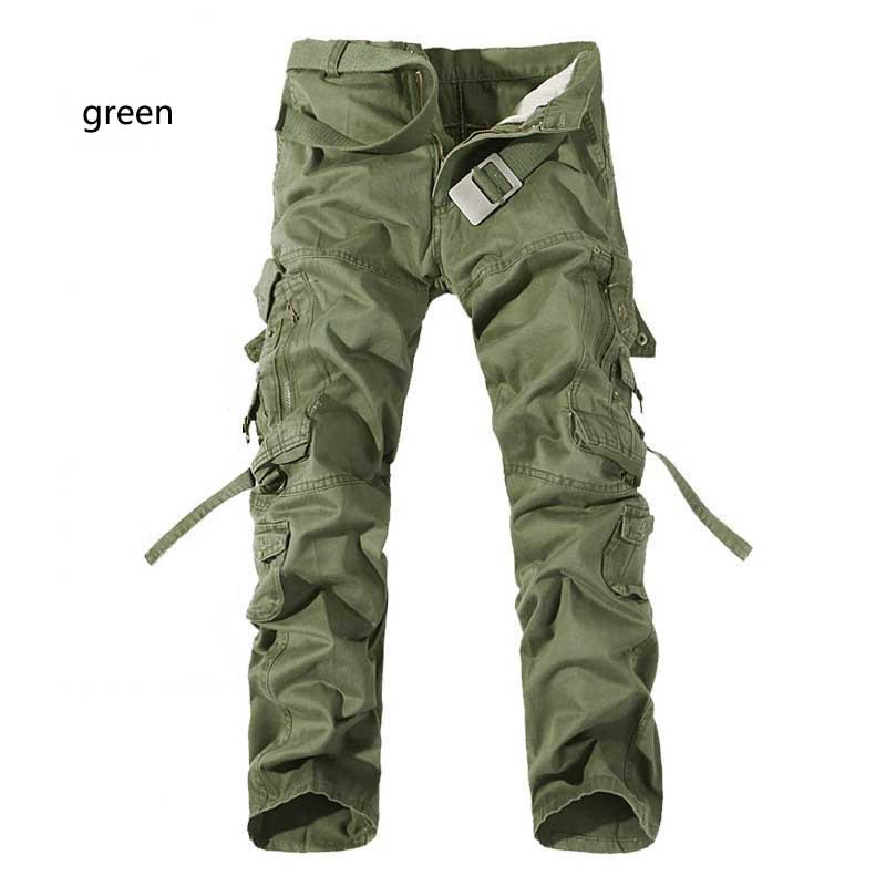 Tactical Cargo Pants Men Combat Army Military Cotton Multi Pockets ...