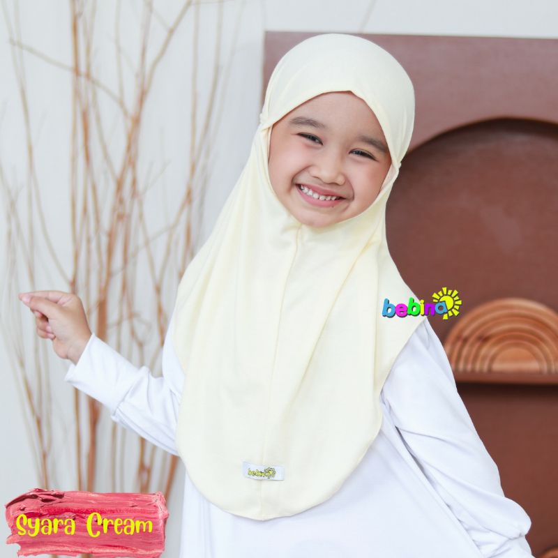 Hijab Beautiful Muslim Children Instant bergo Models Use original ...