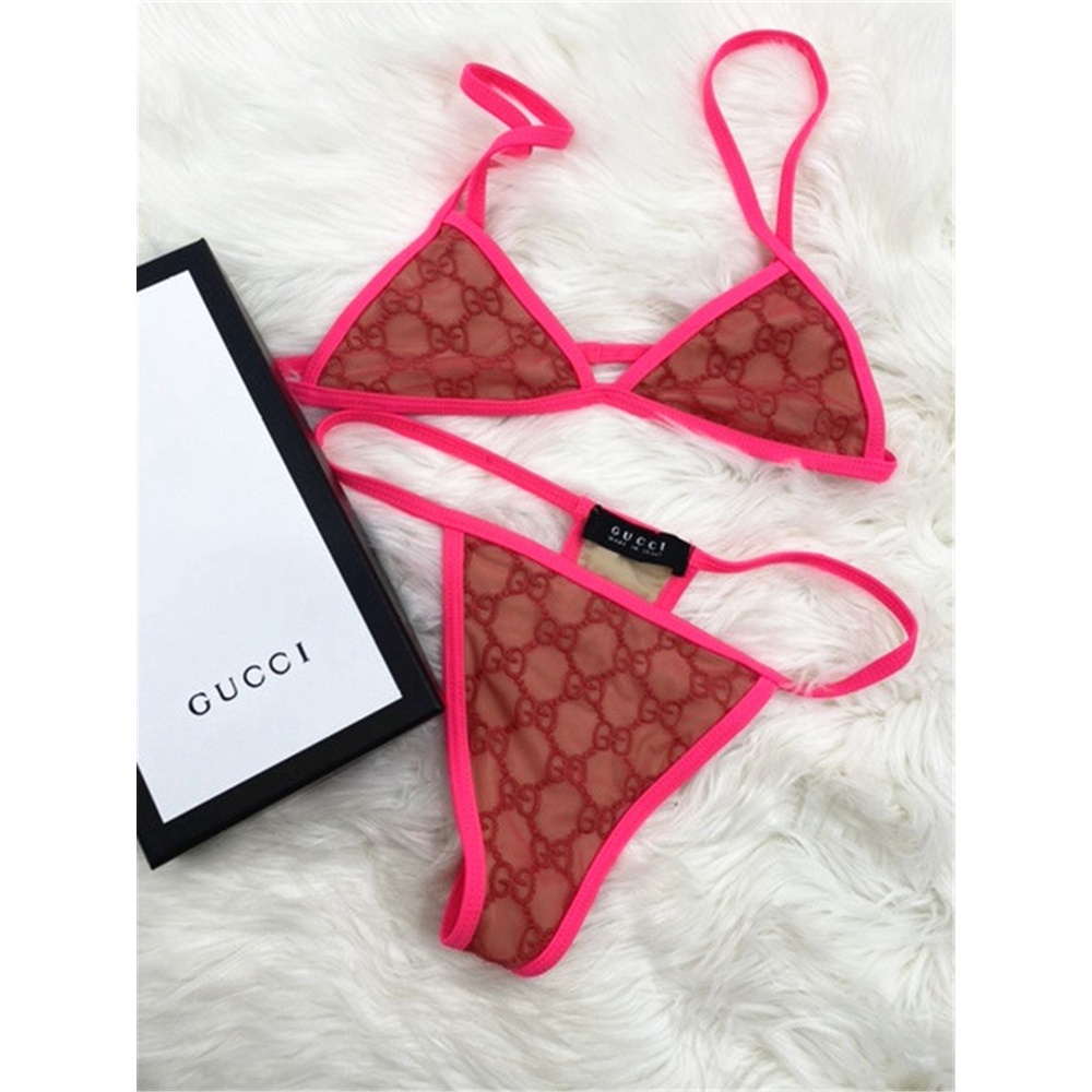 Brand Luxury design gucci lingerie sexy Women Lace Bikini bodysuit bralette balloon Shopee Philippines